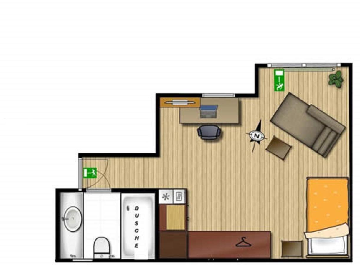 Boardinghouse Remchingen Baan Arun Apartment Екстериор снимка