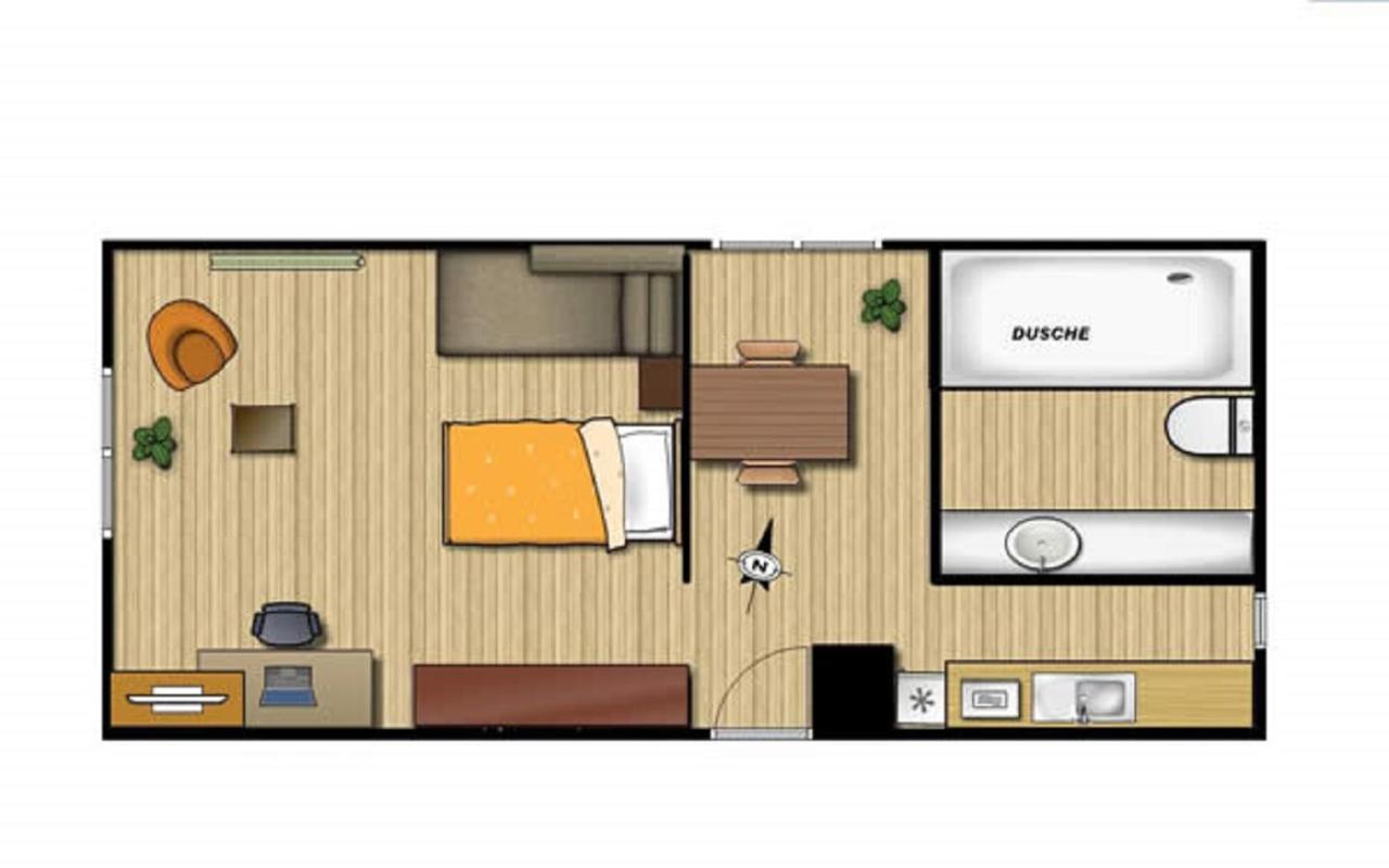 Boardinghouse Remchingen Baan Arun Apartment Екстериор снимка